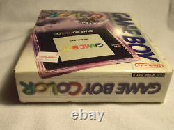 Nintendo Game Boy Color Handheld Console Atomic Purple New Sealed