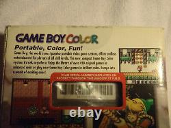 Nintendo Game Boy Color Handheld Console Atomic Purple New Sealed