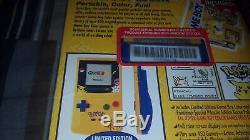 Nintendo Game Boy Color Pokemon Pikachu Yellow Edition Brand New Sealed Unopened