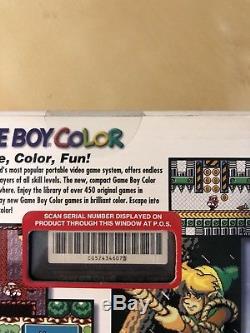 Nintendo Game Boy Color- SEALED Atomic Purple RARE