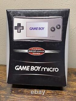 Nintendo Game Boy Micro Black Handheld Console Brand New Factory Sealed