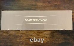 Nintendo Game Boy Micro Black Handheld Console Brand New Factory Sealed