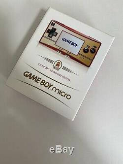 Nintendo Game Boy Micro Special 20th Anniversary Edition Brand New Sealed MINT