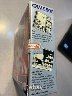 Nintendo Game Boy Original Gray Handheld System DMG-01 Factory Sealed Unopened