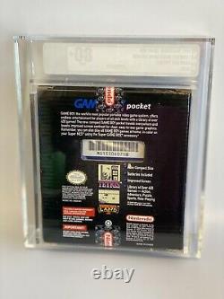 Nintendo Game Boy Pocket Blue VGA 80+ (1997 Console) New, Factory Sealed! NM