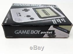 Nintendo Game Boy Pocket Launch Edition Silver Handheld System Brand New Sealed