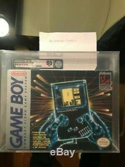 Nintendo Game Boy US Launch Edition Gray DMG-01 withTetris New Sealed VGA 85