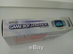 Nintendo Gameboy Advance SILVER Console Japan Sealed Unopened GBA RARE Variant