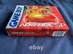 Nintendo Gameboy Advance SP Charizard Pokemon Center US Brand New Sealed
