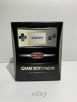 Nintendo Gameboy Micro System Silver Launch Edition Factory Sealed Rare Bran New