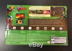 Nintendo Green 2DS System Zelda Ocarina Of Time Link Edition Bundle NEW Sealed