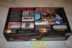 Nintendo NES Action Set Console withZapper NEW SEALED, MINT & RARE