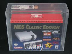 Nintendo NES Classic Edition First Print VGA Graded U95 Mint Brand New Sealed