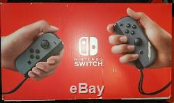 Nintendo Switch 32GB Console System with Grey/Gray Joy-Con BRAND NEW SEALED