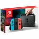 Nintendo Switch 32GB Gray Console with Neon Red and Neon Blue Joy-Con, Sealed