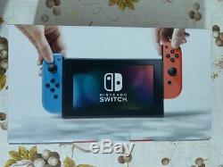 Nintendo Switch 32GB Neon Red/Neon Blue Console Brand New Sealed