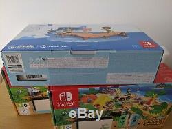 Nintendo Switch Console Animal Crossing Edition Brand New & Sealed UK NEXT DAY