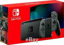 Nintendo Switch Console with Gray Joy-Con Brand New Sealed