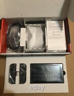 Nintendo Switch HAC-001(-01) 32GB Console with Gray JoyCon Box Is Not Sealed