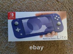 Nintendo Switch Lite Blue 32 GB Console 2021 Model Brand New Sealed Box