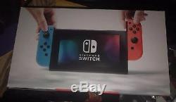 Nintendo Switch Red Blue Console System Brand New Sealed