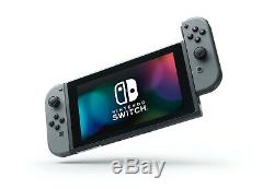 Nintendo Switch with Gray Joy-Con 32GB Console (New V2 2020) Factory Sealed Box