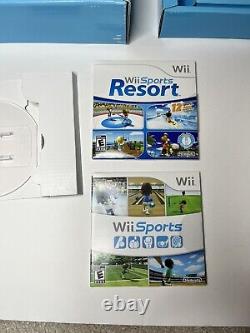 Nintendo Wii Sports Resort System Bonus Bundle LIKE NEW Wii Sports SEALED
