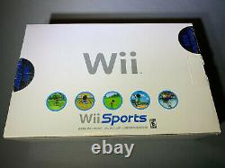 Nintendo Wii Sports White Game Console Brand New Factory Sealed