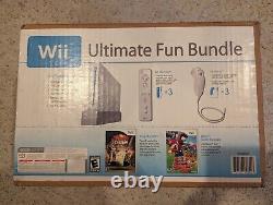 Nintendo Wii Ultimate Fun Bundle Sam's Club Black Friday Bundle NEW SEALED RARE
