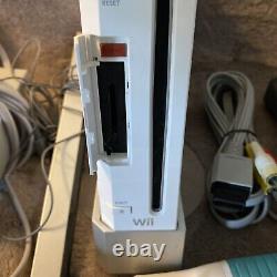 Nintendo Wii White Console Bundle 7 Games Wii Sports / Resort, 4 New Sealed