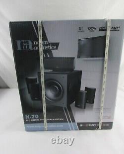 Nolan Acoustics Model N-70 5.1 Home Theater System New Factory Sealed in Box