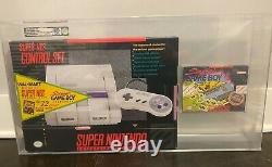 ORIGNAL Super Nintendo CONSOLE SYSTEM NEW IN BOX With SUPER GAMEBOY SEALED SNES