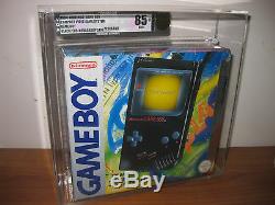 Original Black Nintendo Game Boy VGA 85+ Brand New PAL-UK Gameboy Sealed Snes