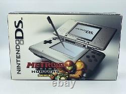 Original Nintendo DS Handheld System METROID Launch Edition NEW FACTORY SEALED
