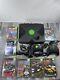 Original XBOX Bundle with 2 Controller & 7 Games (2 New Sealed) Tested Working