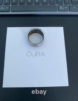 Oura Ring Gen 3 Heritage Silver Color All Sizes New Sealed Factory