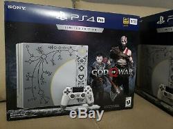 PLAYSTATION PS4 PRO 1 TB, GOD OF WAR LIMITED EDITION CONSOLE, NEWithSEALED