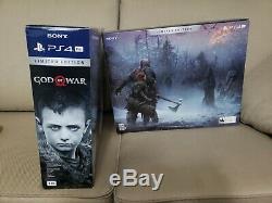 PLAYSTATION PS4 PRO 1 TB, GOD OF WAR LIMITED EDITION CONSOLE, NEWithSEALED