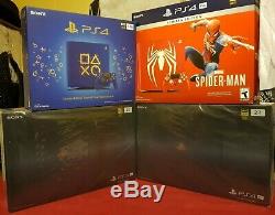 PS4 Pro 500 Million Limited Edition Brand New Sealed 2TB Console Translucent Blu