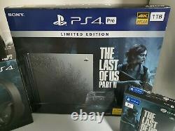 PS4 Pro The Last Of Us Part 2 Limited Edition Console BNIB & Sealed