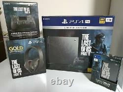PS4 Pro The Last Of Us Part 2 Limited Edition Console BNIB & Sealed