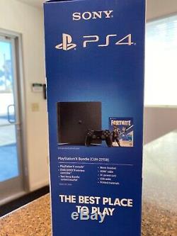 PS4 Sony PlayStation 4 1TB Fortnite Neo Versa Console Bundle -Jet Black & Sealed