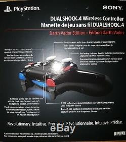 PS4 Star Wars DualShock 4 Controller Darth Vader Edition BRAND NEW SEALED