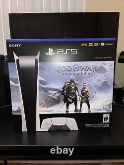 PS5 Digital Edition Console God of War Ragnarök Bundle-NEW & Sealed