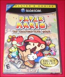 Paper Mario The Thousand Year Door for the Nintendo GameCube System NEW SEALED