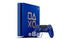 PlayStation 4 1TB Limited Edition Days of Play Console Bundle Blue NEW SEALED