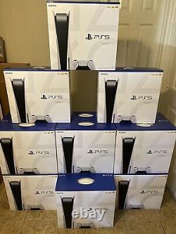 PlayStation 5 PS5 Console Disc Version NEW SEALED FREE FAST SHIPPING TODAY
