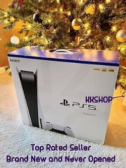 PlayStation 5 PS 5 Console Disc System BRAND NEW & SEALED Same Day Ship