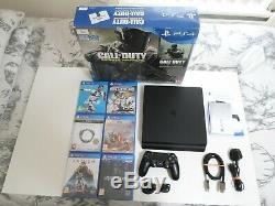 Playstation 4 Slim 1tb Console Bundle Including 6 Games 5 New & Sealed
