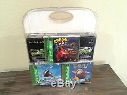 Playstation One Ps1 Psone Blister Sealed Console & Games RARE Crash Bandicoot
